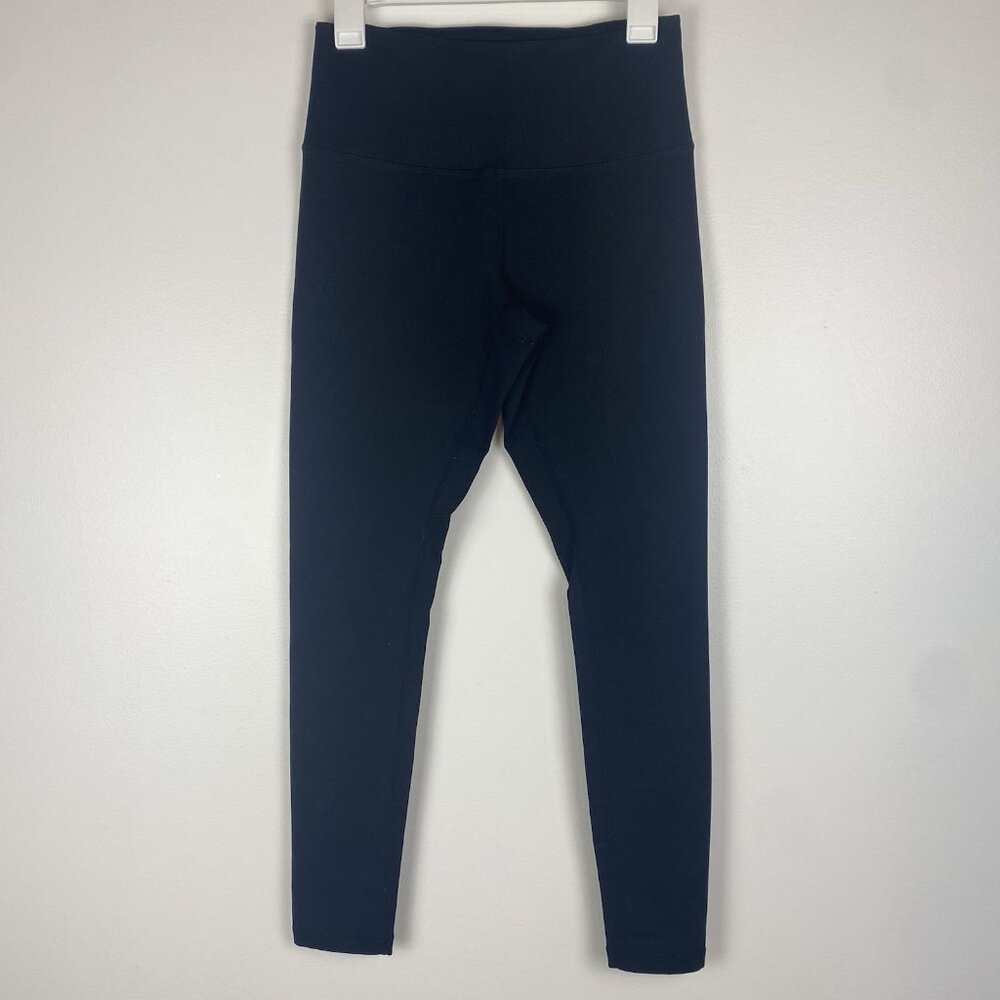 Zella Women's Ankle Leggings Size M Black Workout Loungewear Basic